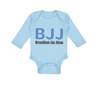 Long Sleeve Bodysuit Baby Bjj Brazilian Jiu Jitsu Martial Arts Cotton - Cute Rascals