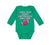 Long Sleeve Bodysuit Baby I Roll with Daddy and We Both Roll Tide Cotton