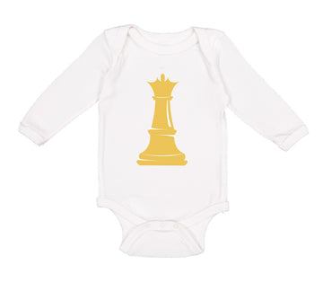 Long Sleeve Bodysuit Baby Chess Player Boy & Girl Clothes Cotton