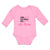 Long Sleeve Bodysuit Baby Some Girls Play House Real Girls Go Racing Cotton