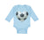 Long Sleeve Bodysuit Baby Soccer Heart Boy & Girl Clothes Cotton