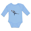 Long Sleeve Bodysuit Baby Football Player Receiver Boy & Girl Clothes Cotton
