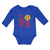 Long Sleeve Bodysuit Baby Love Sports Baseball Ball Boy & Girl Clothes Cotton