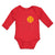 Long Sleeve Bodysuit Baby Love Sports Baseball Ball Boy & Girl Clothes Cotton