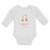 Long Sleeve Bodysuit Baby Daddy's Wrestling Buddy Sports Name Boys Fighting - Cute Rascals
