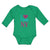 Long Sleeve Bodysuit Baby I Love Ny Heart New York City Boy & Girl Clothes