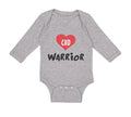 Long Sleeve Bodysuit Baby Chd Warrior Congenital Heart Disease Cotton