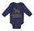 Long Sleeve Bodysuit Baby My Brother Is A Chocolate Lab Dog Lover Pet Cotton