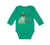 Long Sleeve Bodysuit Baby P Is for Pug Dog Lover Pet Animal B Boy & Girl Clothes