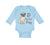Long Sleeve Bodysuit Baby P Is for Pug Dog Lover Pet Animal B Boy & Girl Clothes