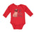 Long Sleeve Bodysuit Baby P Is for Pug Dog Lover Pet Animal B Boy & Girl Clothes