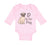 Long Sleeve Bodysuit Baby P Is for Pug Dog Lover Pet Animal B Boy & Girl Clothes