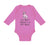 Long Sleeve Bodysuit Baby My Best Friend Is A Pit Bull Dog Lover Pet Cotton