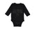 Long Sleeve Bodysuit Baby My Sister Has Paws Dog Lover Pet Boy & Girl Clothes