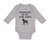 Long Sleeve Bodysuit Baby Protected by My Cane Corso Dog Lover Pet Cotton