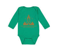 Long Sleeve Bodysuit Baby Apollo Command Rocket Space Boy & Girl Clothes Cotton - Cute Rascals