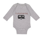 Long Sleeve Bodysuit Baby It's An Airstream Thing Trucks Boy & Girl Clothes