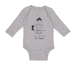 Long Sleeve Bodysuit Baby Round up Your Daughters There's A New Cowboy in Town