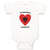 Baby Clothes Adorable Albanian Heart Countries Baby Bodysuits Boy & Girl Cotton