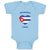 Baby Clothes Adorable Cuban Heart Countries Baby Bodysuits Boy & Girl Cotton
