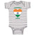 Baby Clothes Adorable Indian Heart Countries Baby Bodysuits Boy & Girl Cotton