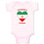 Baby Clothes Adorable Persian Heart Countries Baby Bodysuits Boy & Girl Cotton