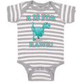 Baby Clothes Dinosaur T-Rex R Is for Rawr! Dino Baby Bodysuits Boy & Girl Cotton