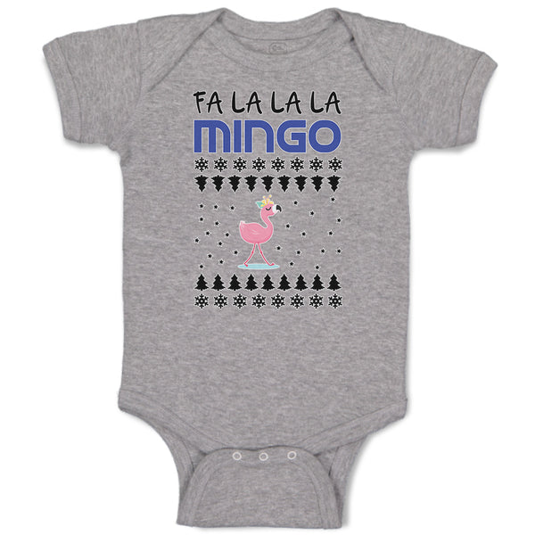 Baby Clothes Pink Fa Lalala Mingo Bird Walking on A Seamless Pattern Cotton