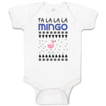 Baby Clothes Pink Fa Lalala Mingo Bird Walking on A Seamless Pattern Cotton