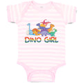 Baby Clothes Animated Dino Girls Jurassic Park Baby Bodysuits Boy & Girl Cotton