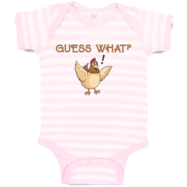 Cute Rascals® Baby Clothes Chicken Guess Question Domesticated Fowl