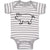 Baby Clothes Pig Domestic Animal Mammal with Flat Snout Baby Bodysuits Cotton