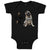 Baby Clothes Pug with P Is for Pug Dog Lover Pet Baby Bodysuits Cotton