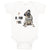 Baby Clothes Pug with P Is for Pug Dog Lover Pet Baby Bodysuits Cotton