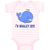 Baby Clothes Blue Whale Saying I'M Whaley Cute Ocean Sea Life Baby Bodysuits