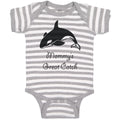 Baby Clothes Mommy's Great Catch Shark Ocean Sea Life Baby Bodysuits Cotton