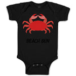 Baby Clothes Beach Bum Crab Ocean Sea Life Baby Bodysuits Boy & Girl Cotton
