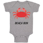 Baby Clothes Beach Bum Crab Ocean Sea Life Baby Bodysuits Boy & Girl Cotton