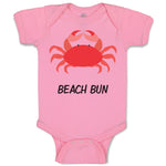 Baby Clothes Beach Bum Crab Ocean Sea Life Baby Bodysuits Boy & Girl Cotton