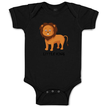 Baby Clothes Lion Little King Animals Safari Baby Bodysuits Boy & Girl Cotton