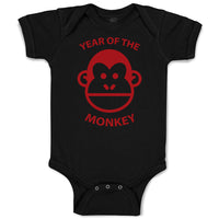 Baby Clothes Year of The Monkey Safari Baby Bodysuits Boy & Girl Cotton