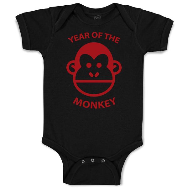 Baby Clothes Year of The Monkey Safari Baby Bodysuits Boy & Girl Cotton