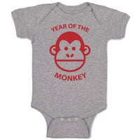 Baby Clothes Year of The Monkey Safari Baby Bodysuits Boy & Girl Cotton