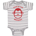 Baby Clothes Year of The Monkey Safari Baby Bodysuits Boy & Girl Cotton