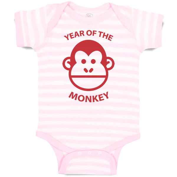 Baby Clothes Year of The Monkey Safari Baby Bodysuits Boy & Girl Cotton