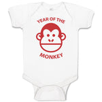 Baby Clothes Year of The Monkey Safari Baby Bodysuits Boy & Girl Cotton