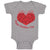 Baby Clothes Unicorn Valentine's Days Valentines Day Baby Bodysuits Cotton