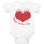 Baby Clothes Unicorn Valentine's Days Valentines Day Baby Bodysuits Cotton