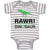 Baby Clothes Rawr Means I Love You in Dinosaur Dinosaurs Dino Trex Cotton