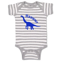 Baby Clothes Dinosaur Raawwr Animals Dinosaurs Baby Bodysuits Boy & Girl Cotton